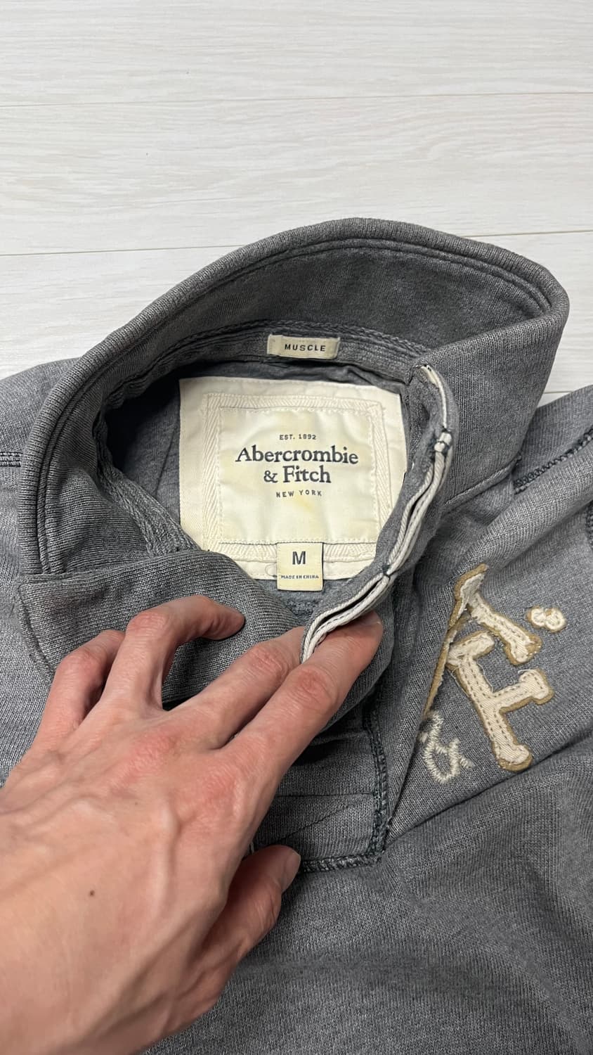 아베크롬비 단추 목티 셔츠 M 상품이미지4