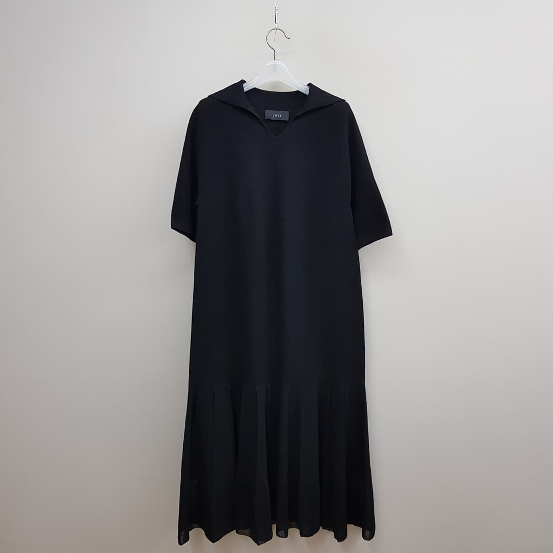 한섬 래트 2022 니트 플레어 원피스 90사이즈 상품이미지1