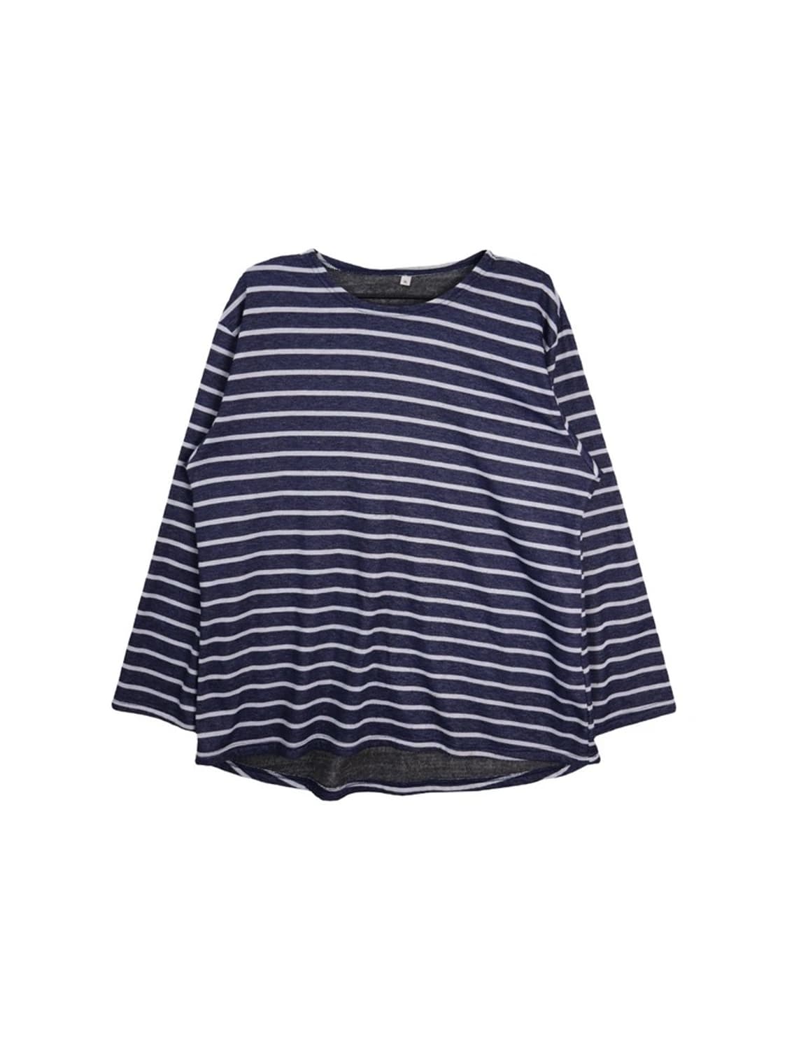 JPN 세르빈 네이비 스트라이프 롱 슬리브 상품이미지3