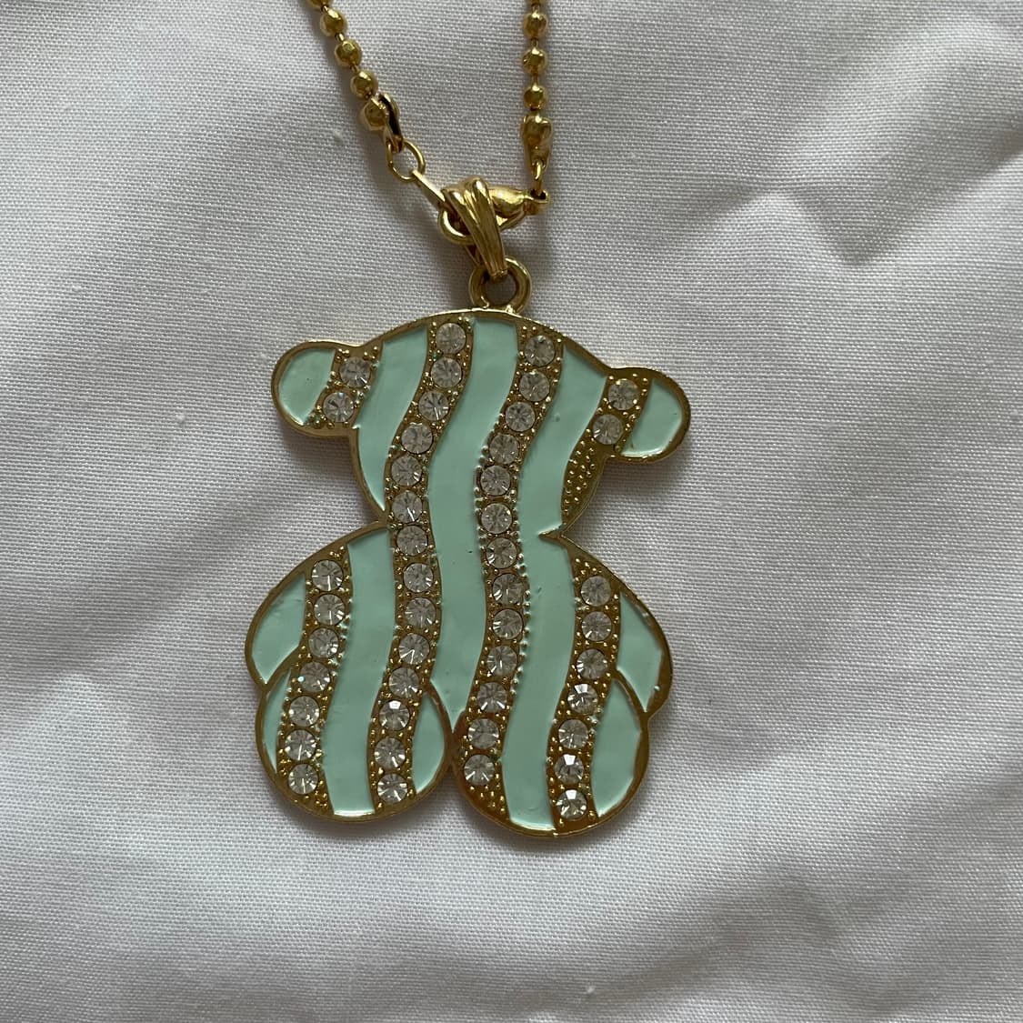 Teddy bear necklace  상품이미지2
