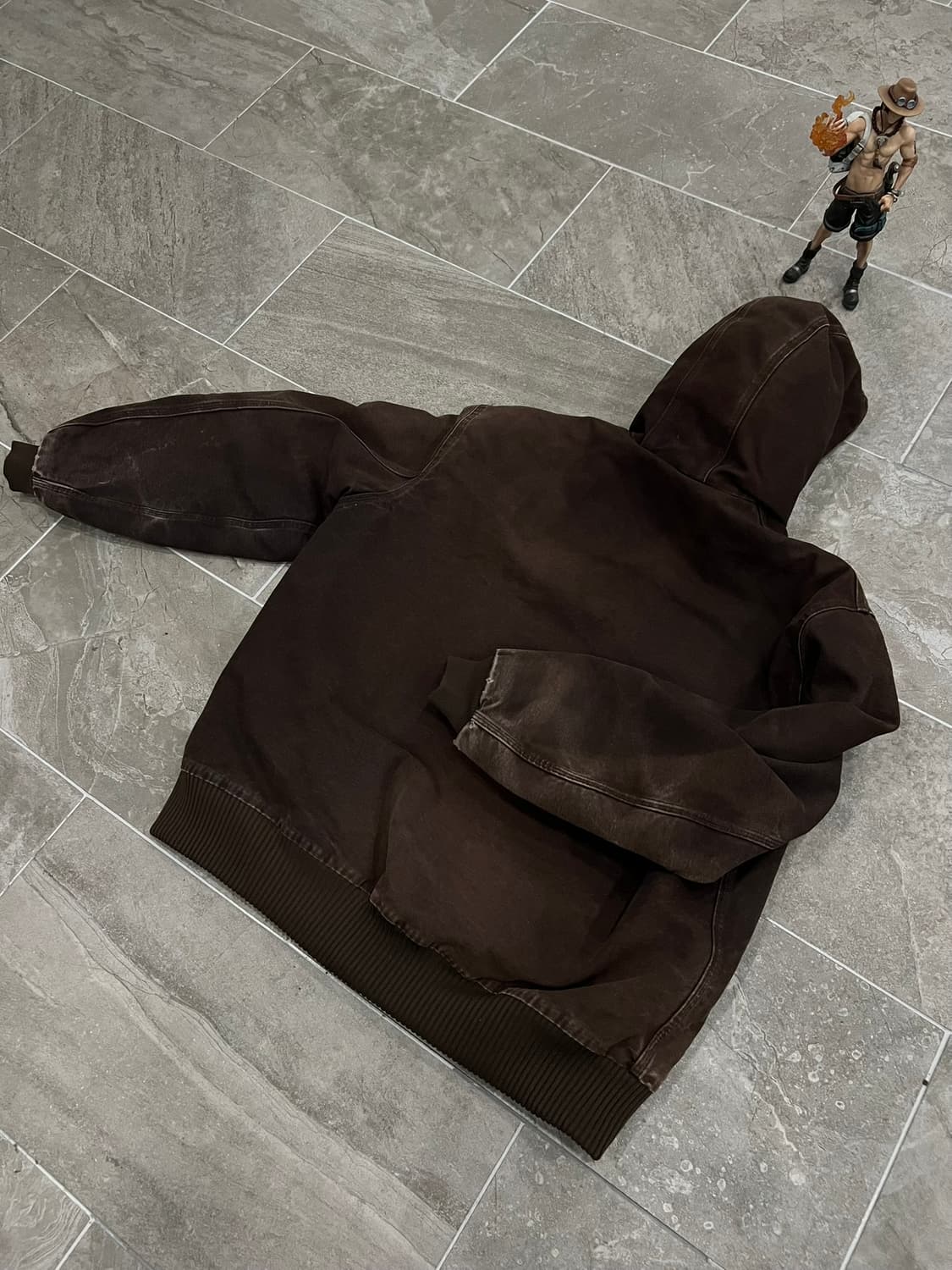 (XL) 칼하트 덕 액티브 후드자켓 J130 DKB 다크브라운 상품이미지9