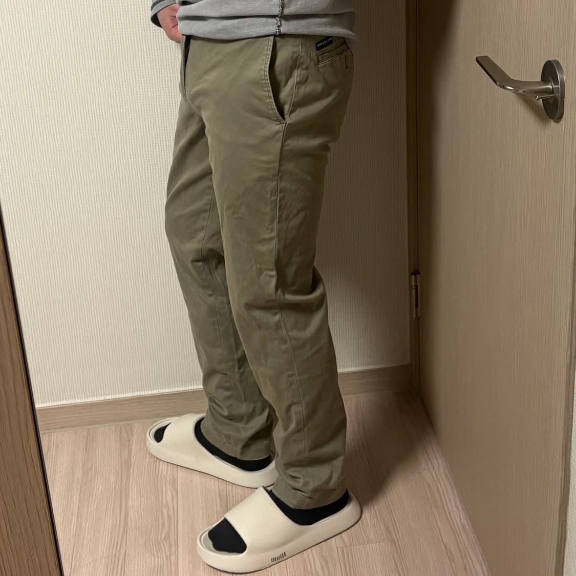 정품 브룩스브라더스 카키 치노팬츠 면바지 31인치 상품이미지2