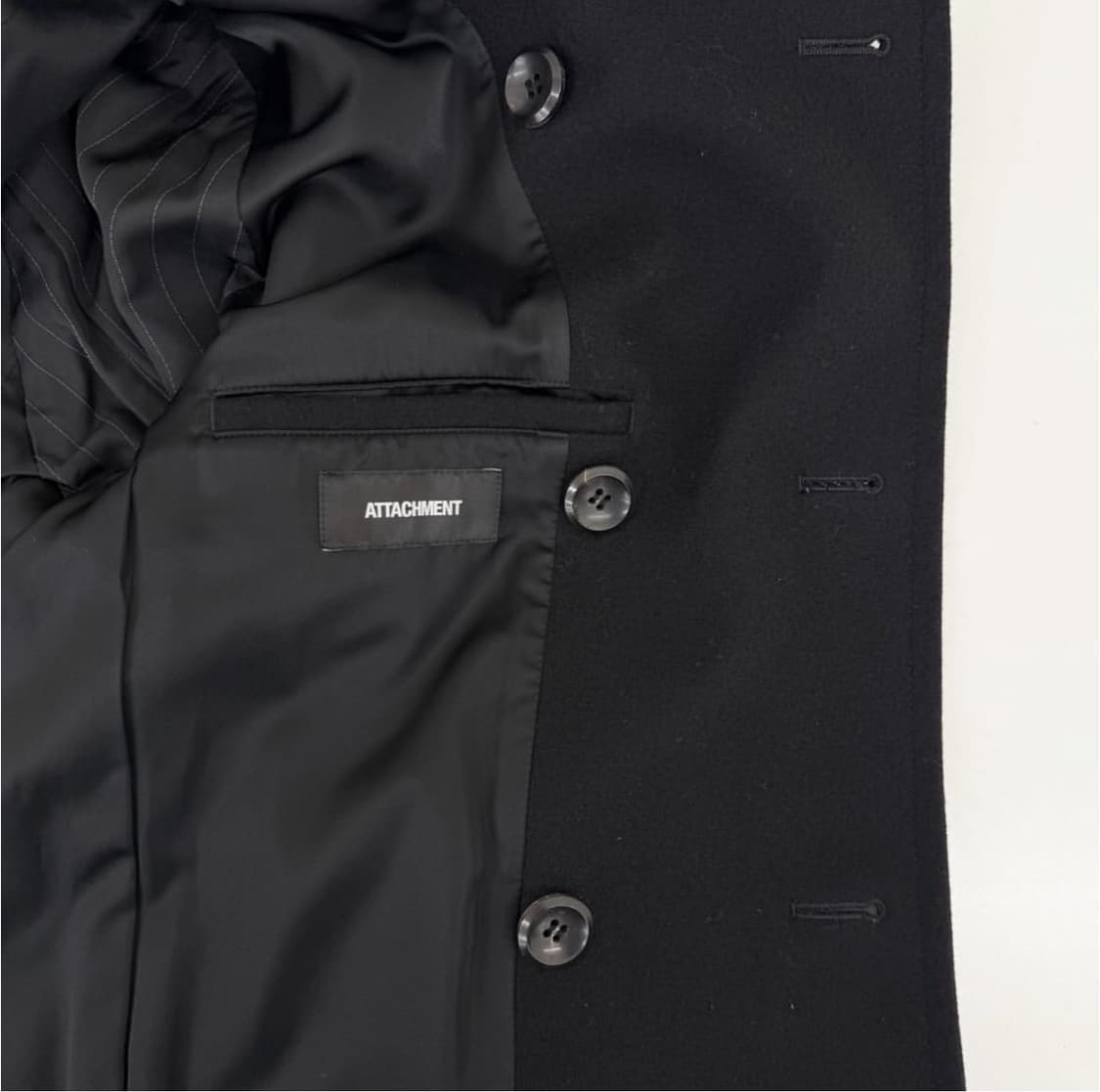 어태치먼트 피 코트 상품이미지5
