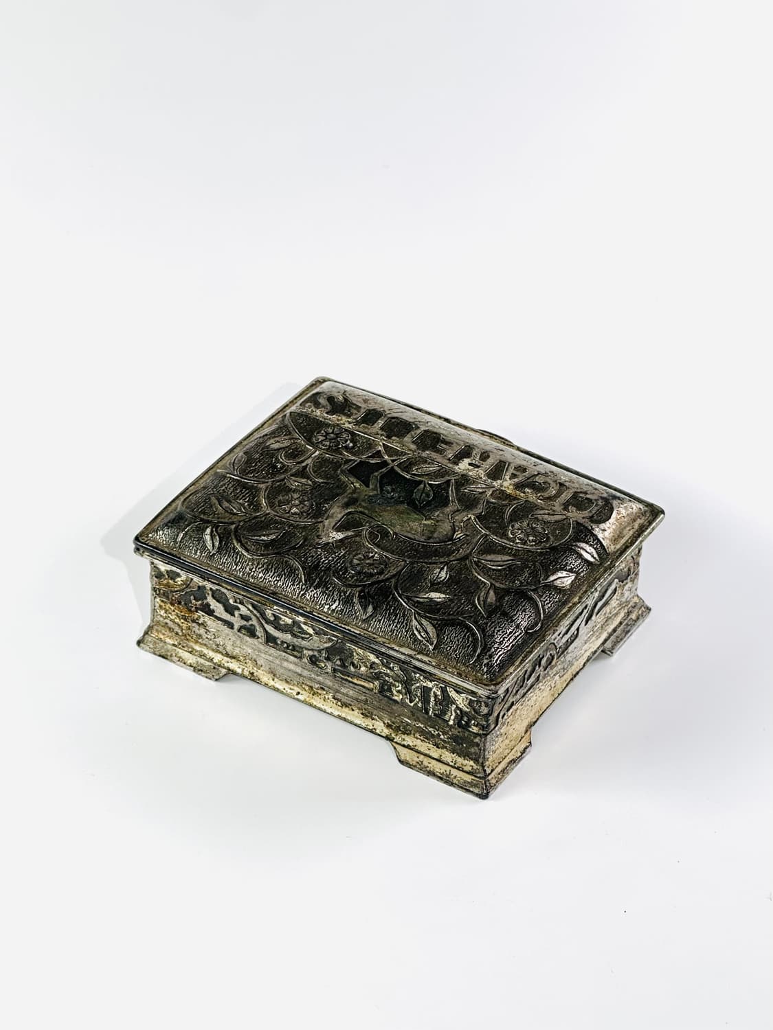 일본 빈티지 실버 시가렛 케이스 소품함  상품이미지4