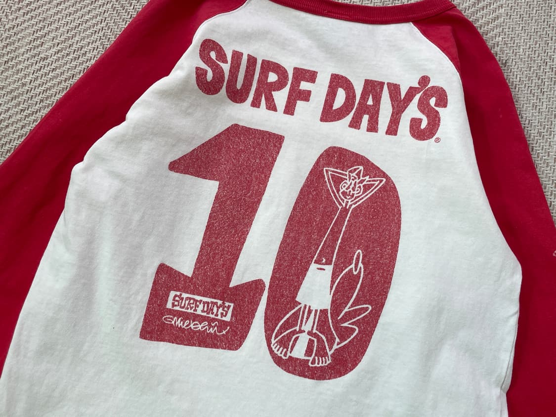 빈티지 Surf 10 back the 긴팔티셔츠  상품이미지3