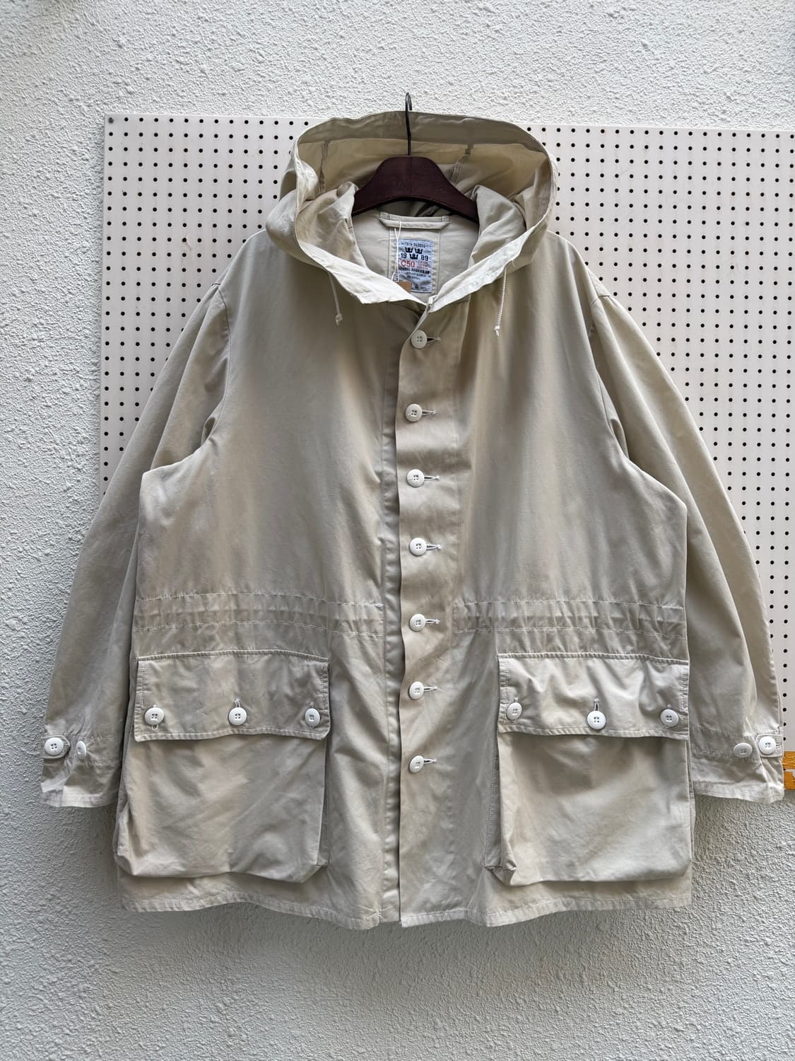 80s SWEDISH ARMY M62 SNOW 스웨덴군 스노우파카 상품이미지1