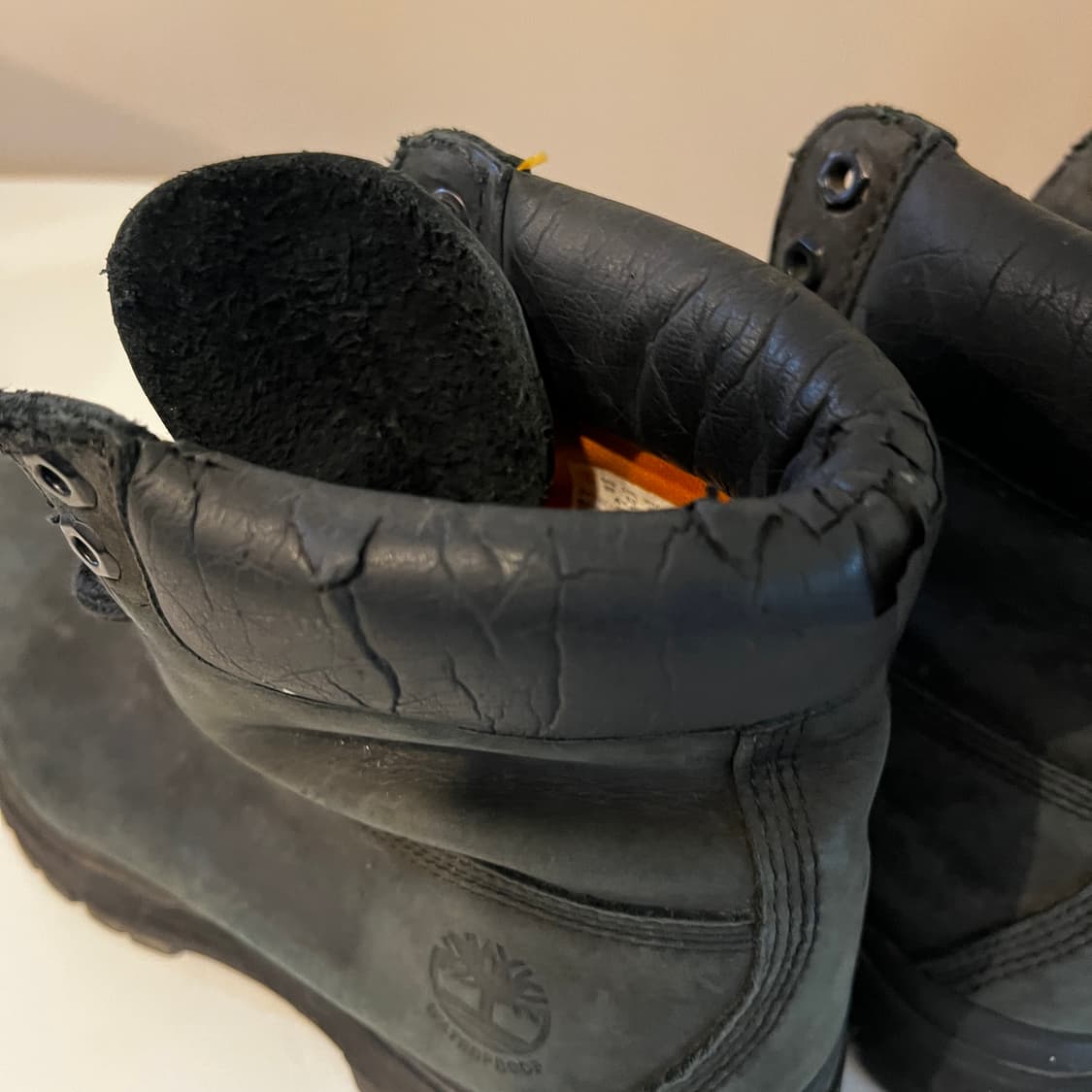 팀버랜드 6인치 프리미엄 워터프루프 블랙 부츠 상품이미지5