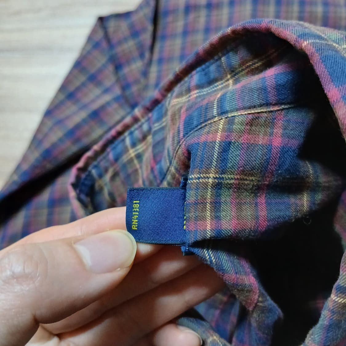 POLO 폴로 랄프로렌 체크 셔츠 남방 빈티지 상품이미지7