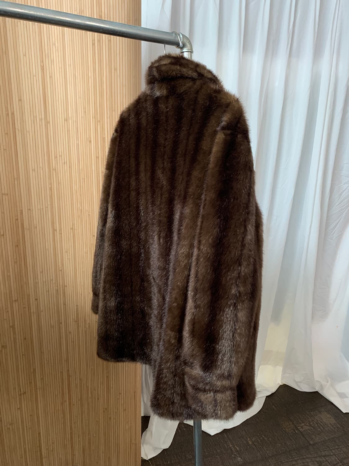 빈티지 브라운 퍼 코트(Fuax Fur) 상품이미지4