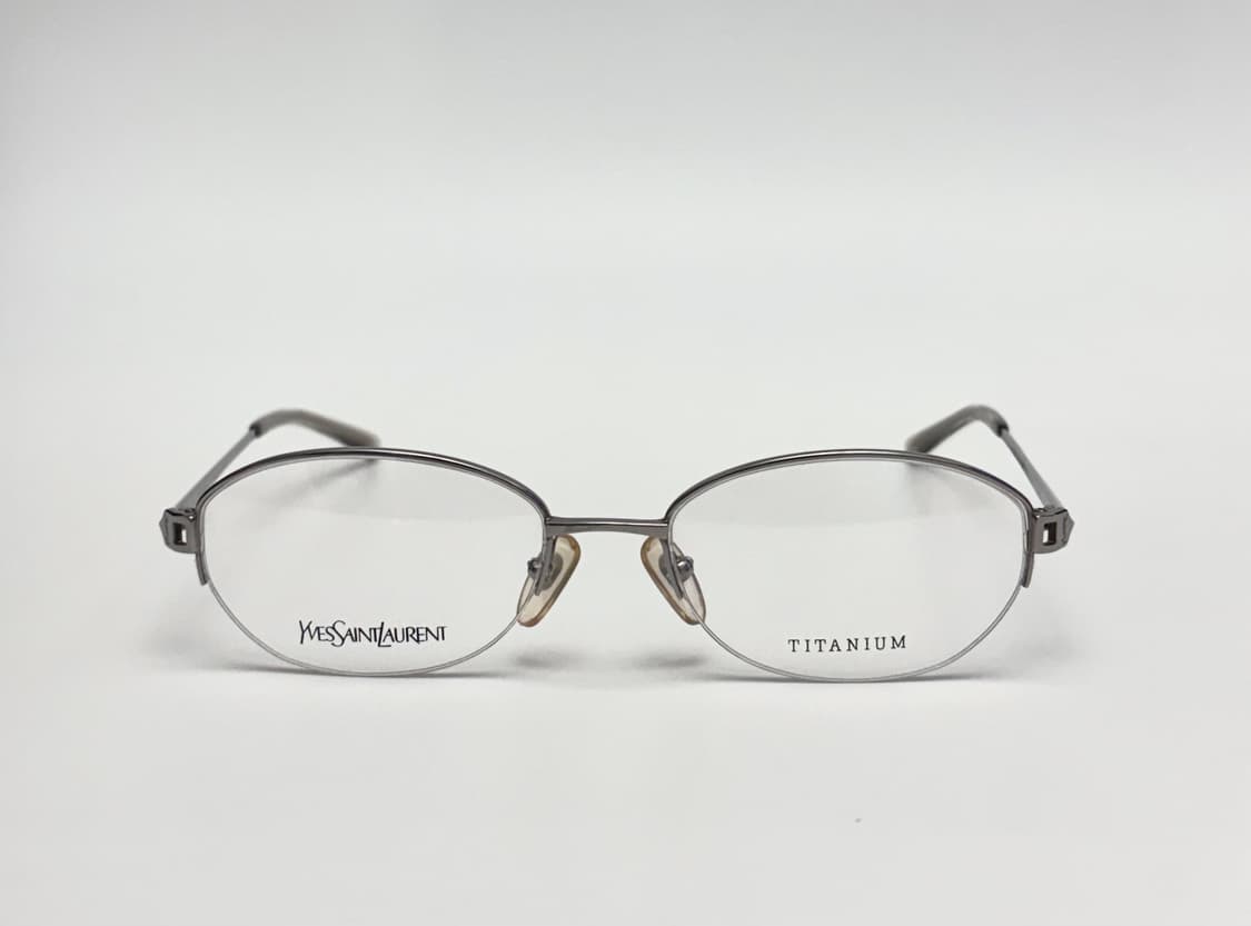 YSL 티타늄 반무테 안경 상품이미지2