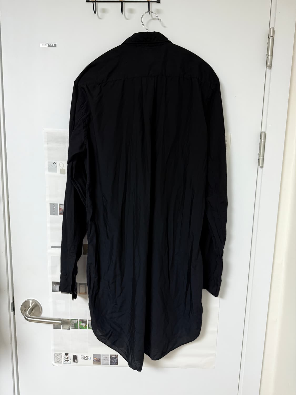 꼼데가르송 블랙 롱셔츠 상품이미지2