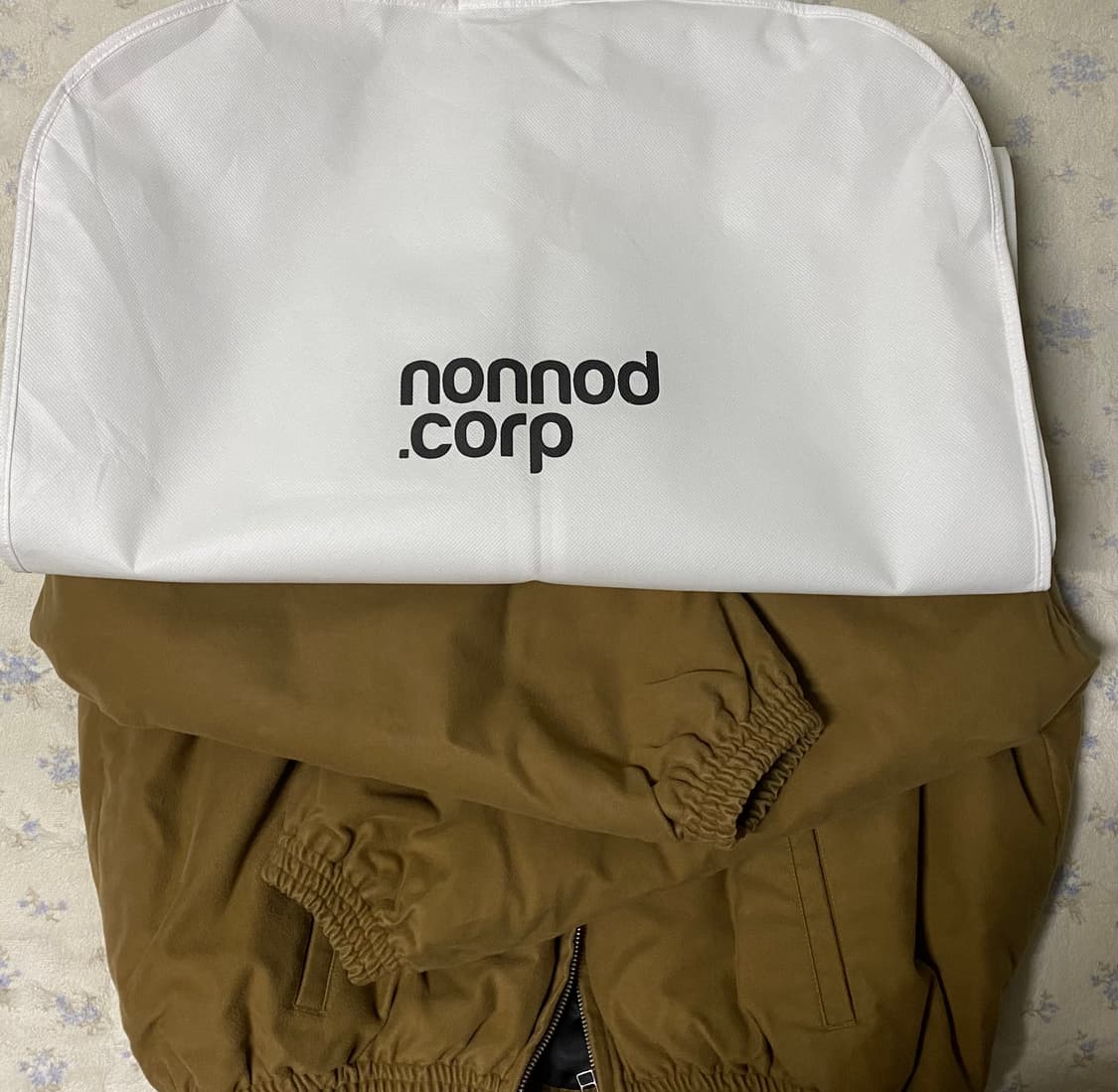 논노드 몰스킨 봄버 카멜 상품이미지6