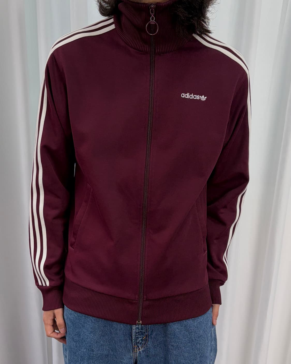 [XL]아디다스 윈터베어 버건디 트랙탑 져지 상품이미지2