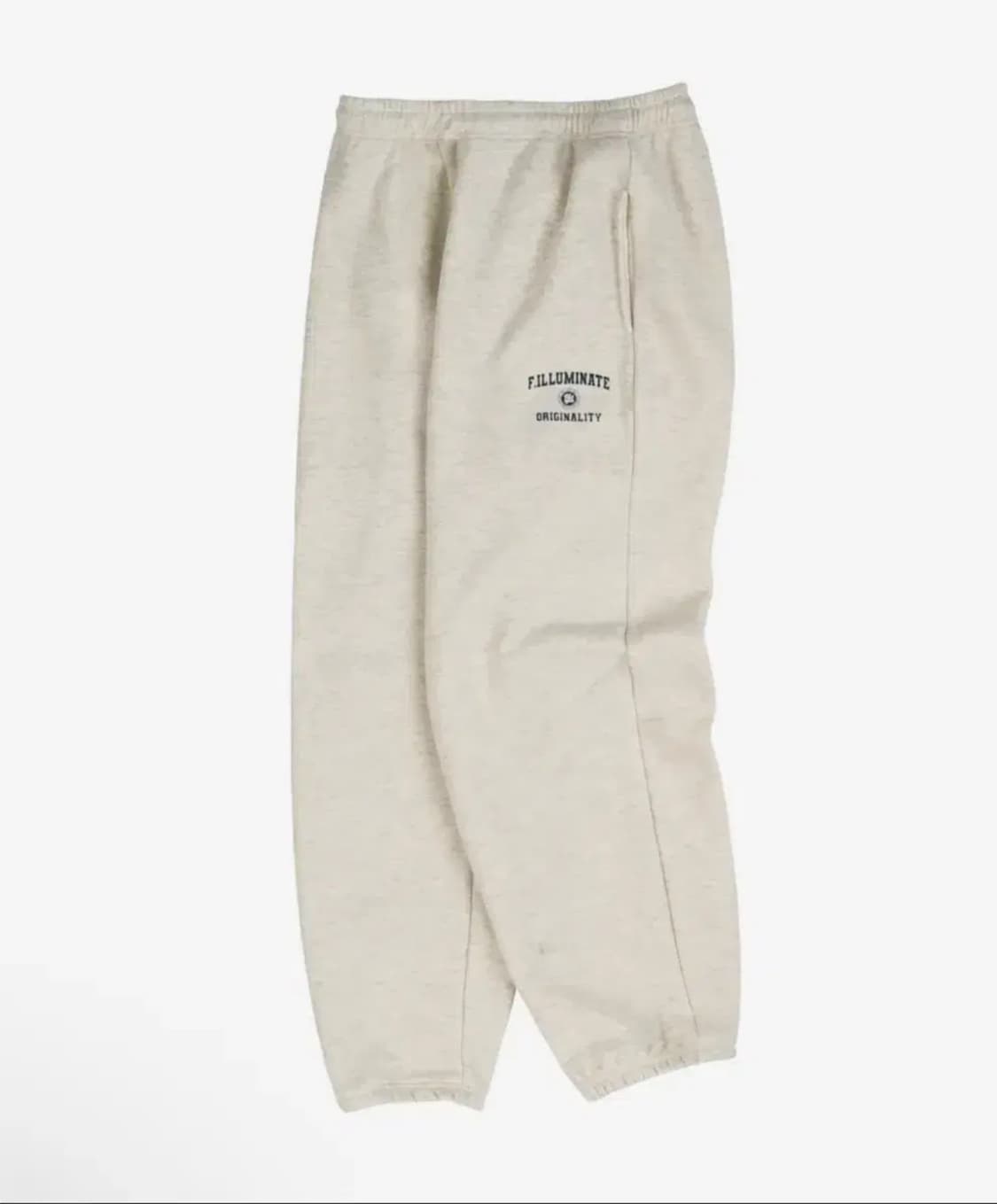 필루미네이트 트레이닝 후드 바지 셋업 오트밀 XL 상품이미지4