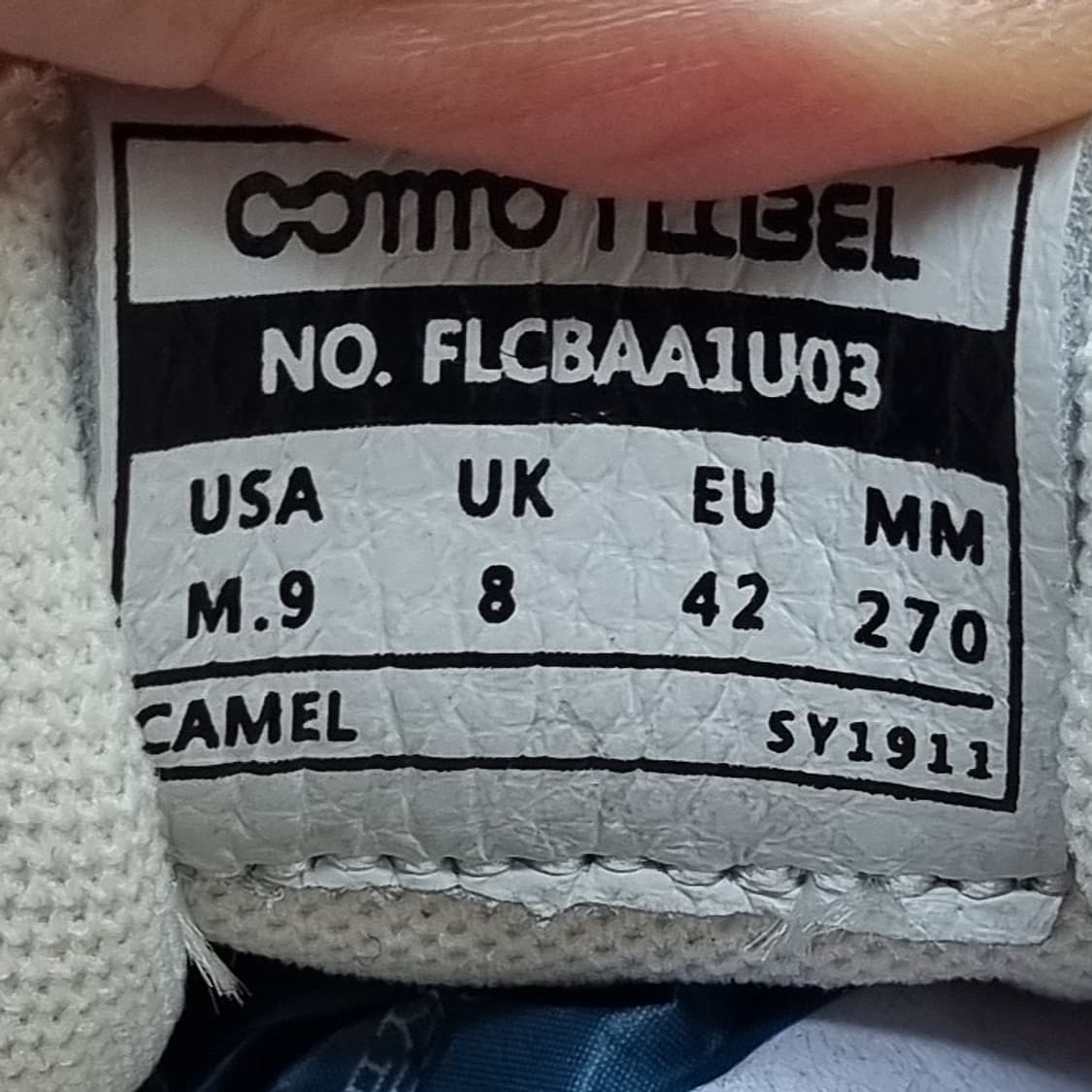 커먼라벨 남성운동화270 굽5 상품이미지6