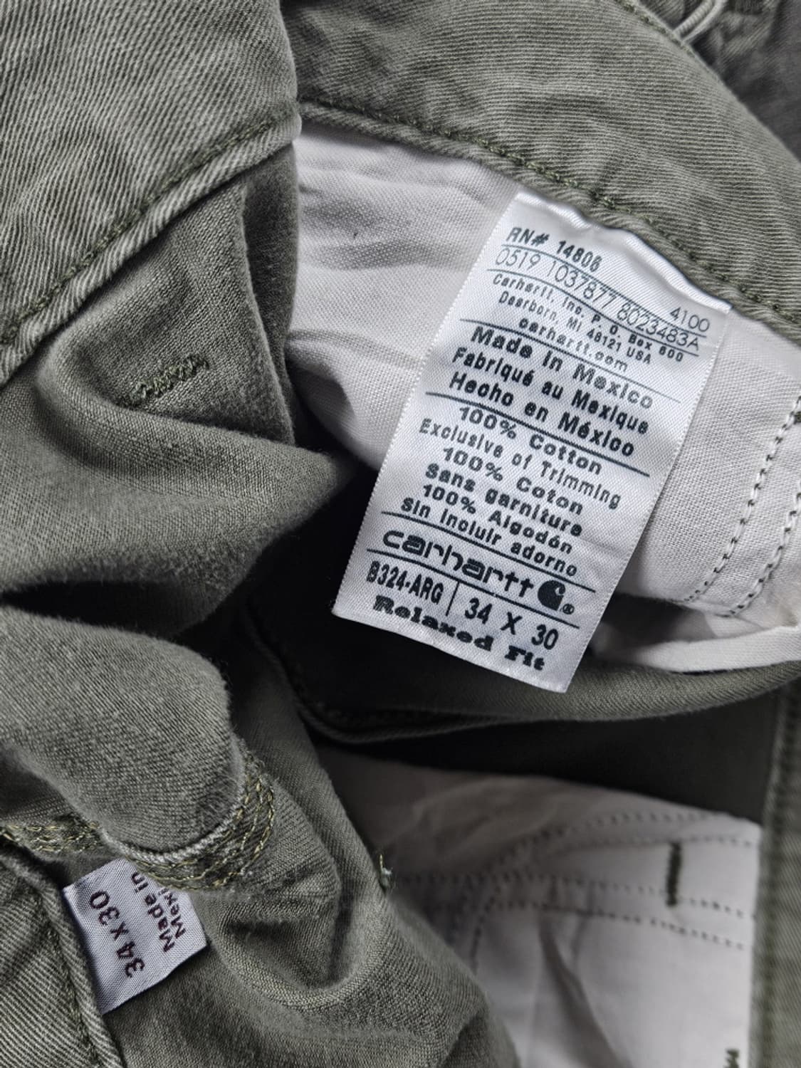 칼하트 리페어 커스텀 카펜터 워크 팬츠 ( 34X30 ) / 10559 상품이미지7