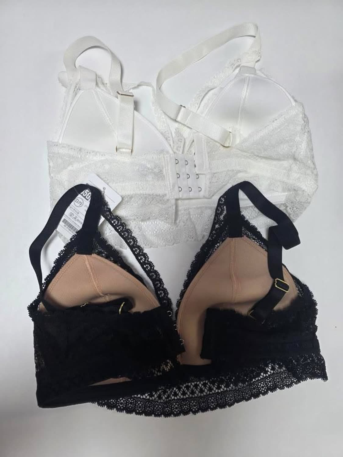 러브엔젤 브라렛 블랙, 아이보리 2개 일괄 상품이미지6