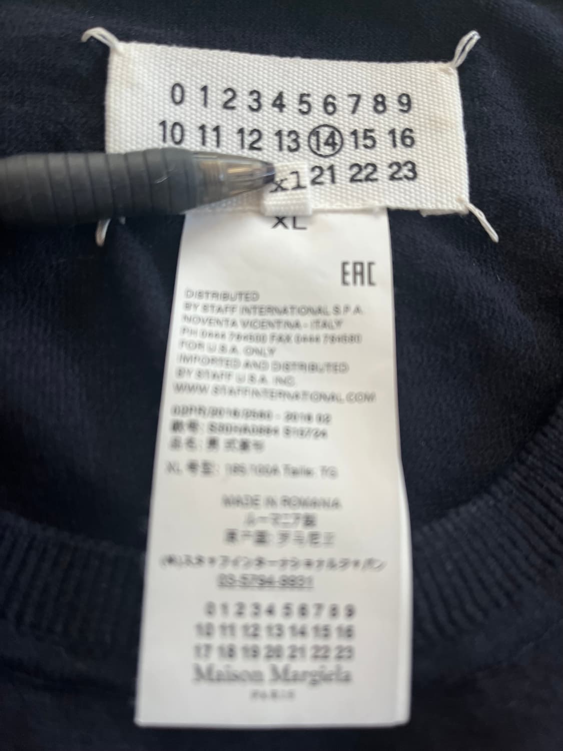 MARTIN MARGIELA 14 LANA WOOL KNIT 상품이미지6