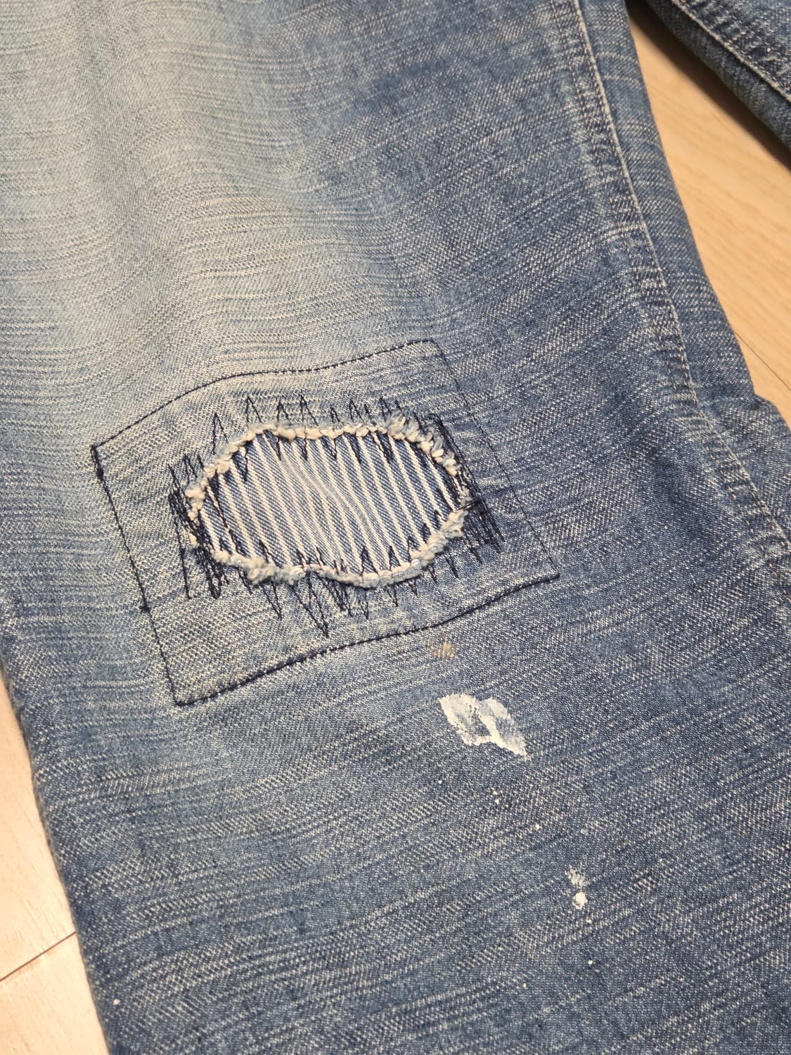 페로우즈 빈티지 장인 컬렉션 패치워크 데님 30사이즈 상품이미지4