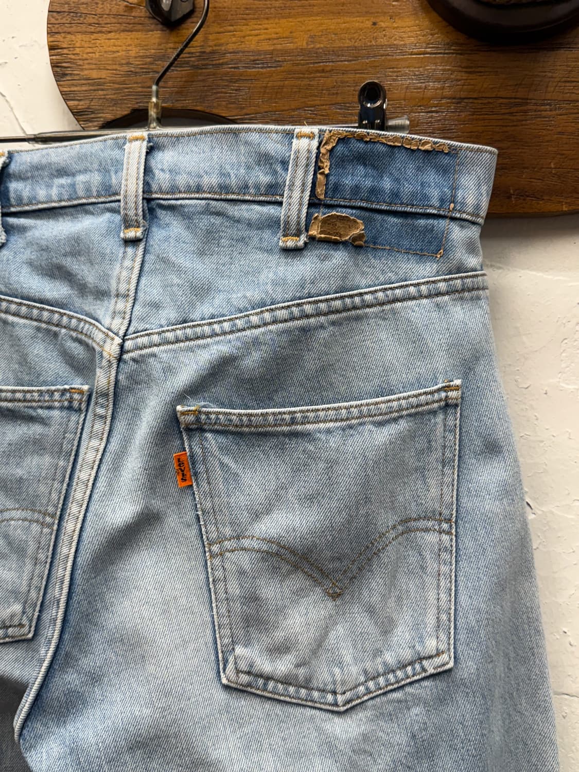 80s Levi’s 505 Orange Tab Straight Denim 상품이미지3