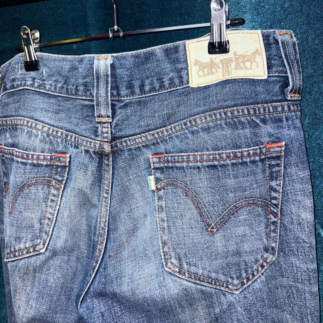 (33) 리바이스 프리미엄 PCL15 화이트탭 데님 팬츠 상품이미지4