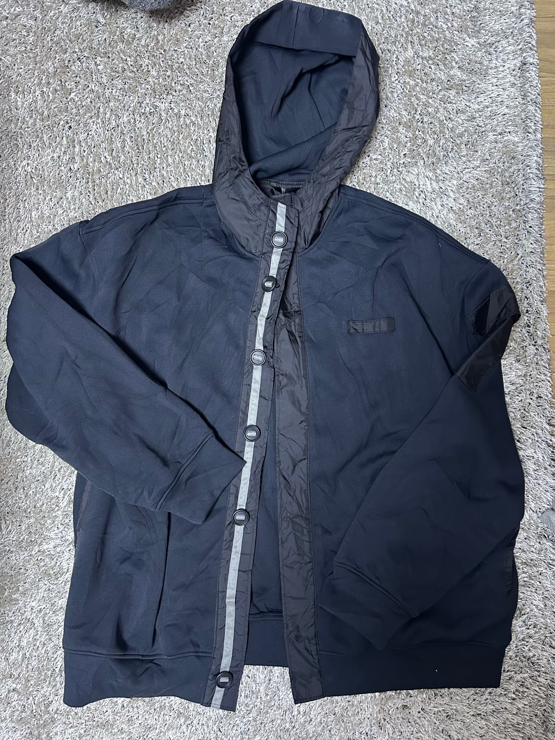 일제 오버핏 후드자켓 사이즈 105~110 상품이미지1