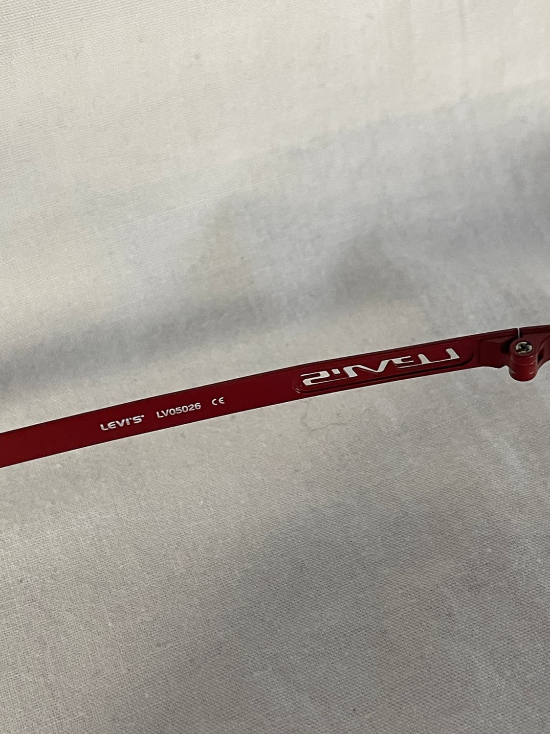 Levi's 리바이스 레드 메탈 프레임 무테 안경 빈티지안경 상품이미지7