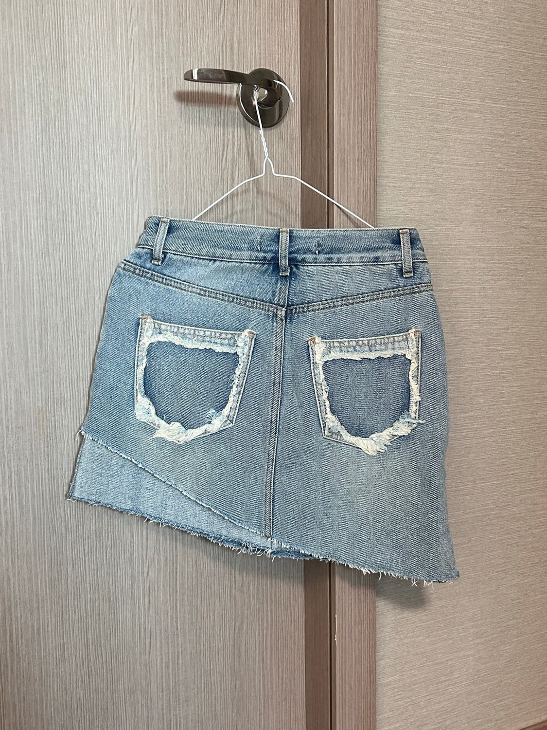 컷팅 레이어드 데님 스커트 S사이즈 상품이미지2