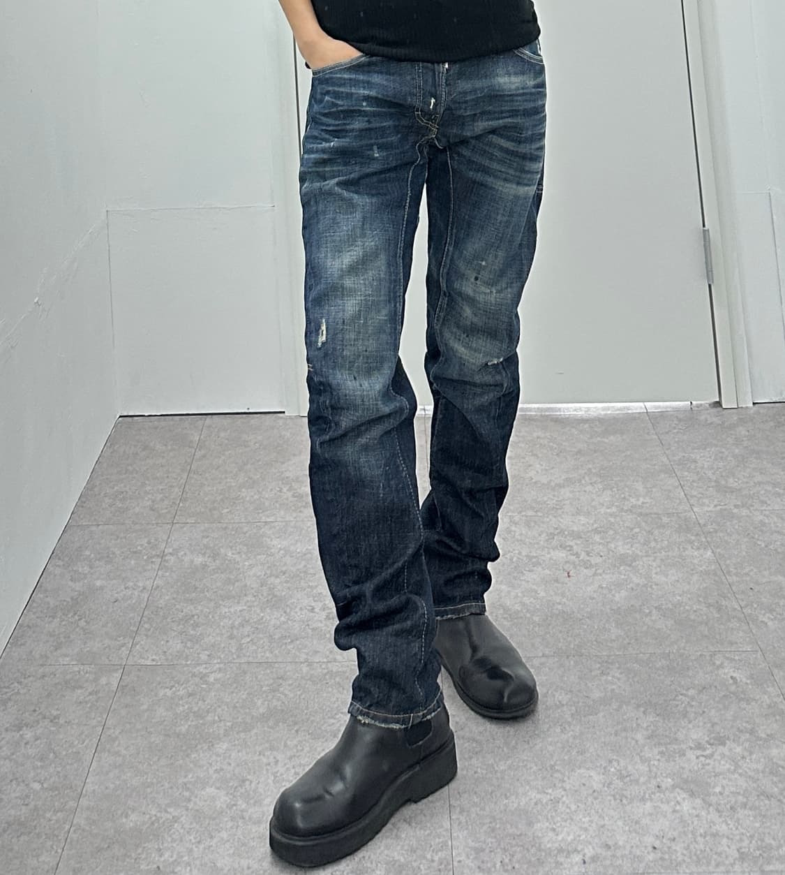 Dsquared2 denim destroyed jeans  상품이미지7