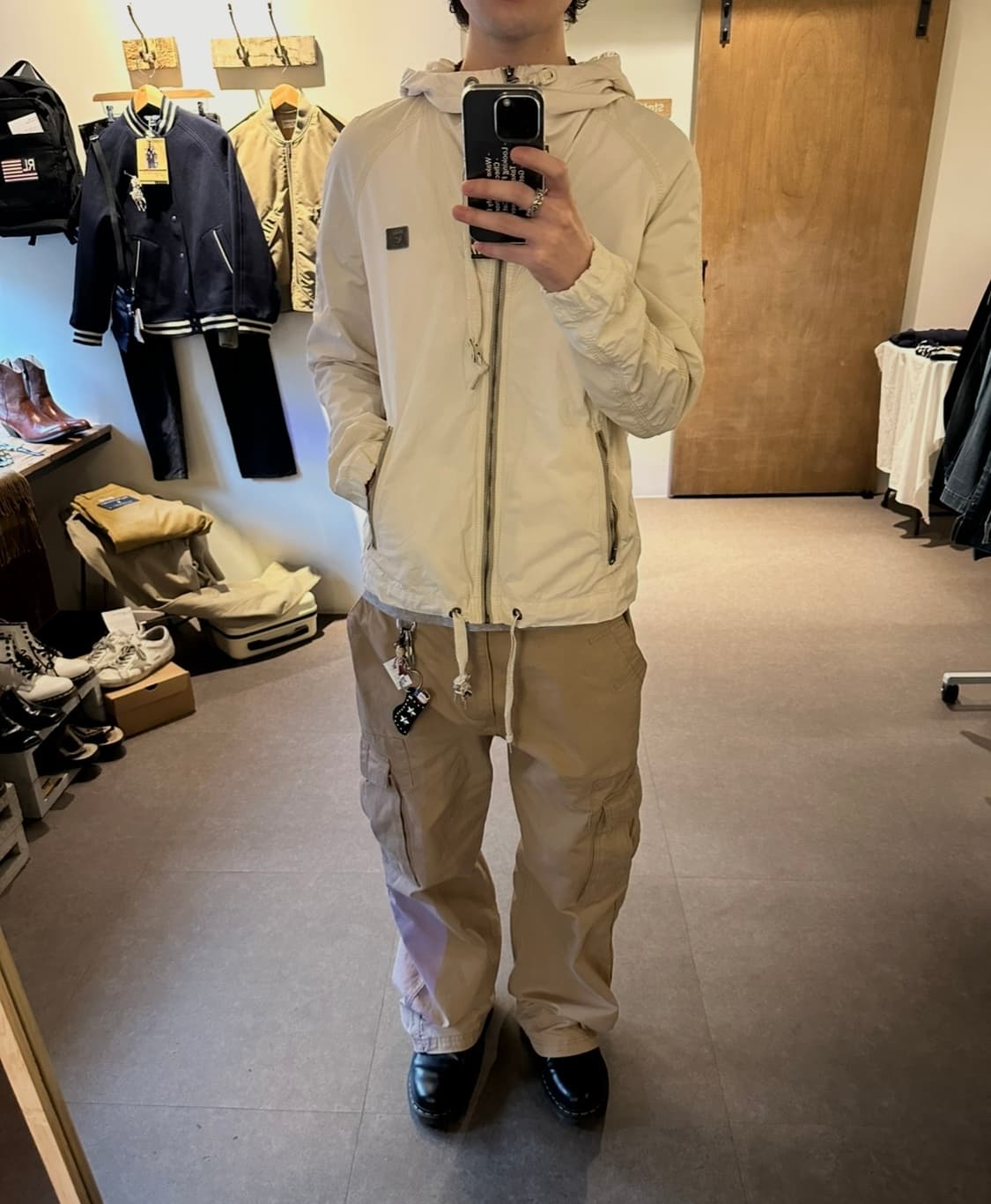 디젤 후드 셔링 자켓 상품이미지2