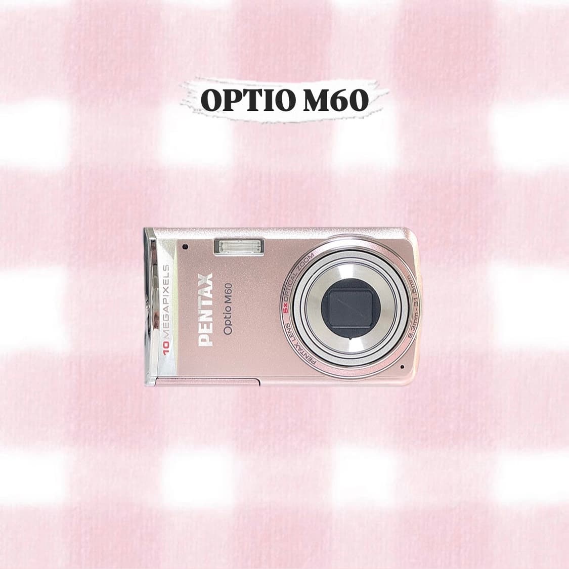 펜탁스 옵티오 M60 베이비핑크 빈티지디카 상품이미지1