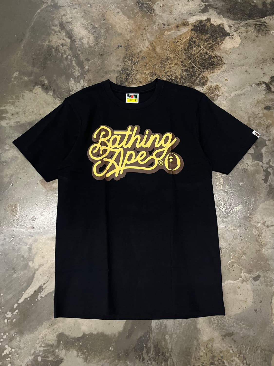 베이프 로고 블랙 S / M 상품이미지1