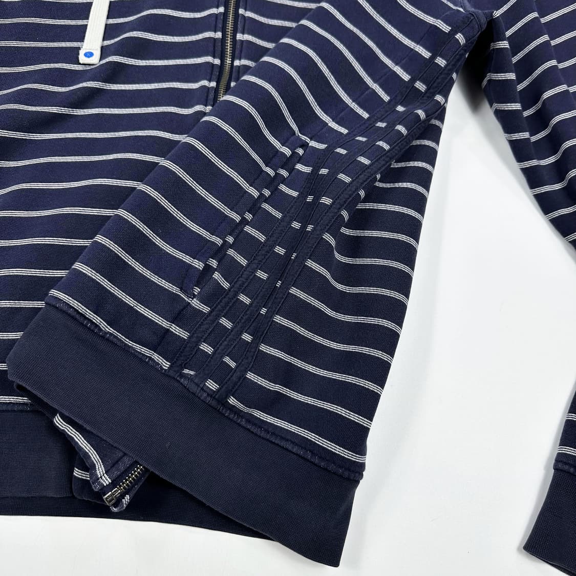 아디다스 트레포일 스트라이프 네이비 후드집업 (XXL) 상품이미지4