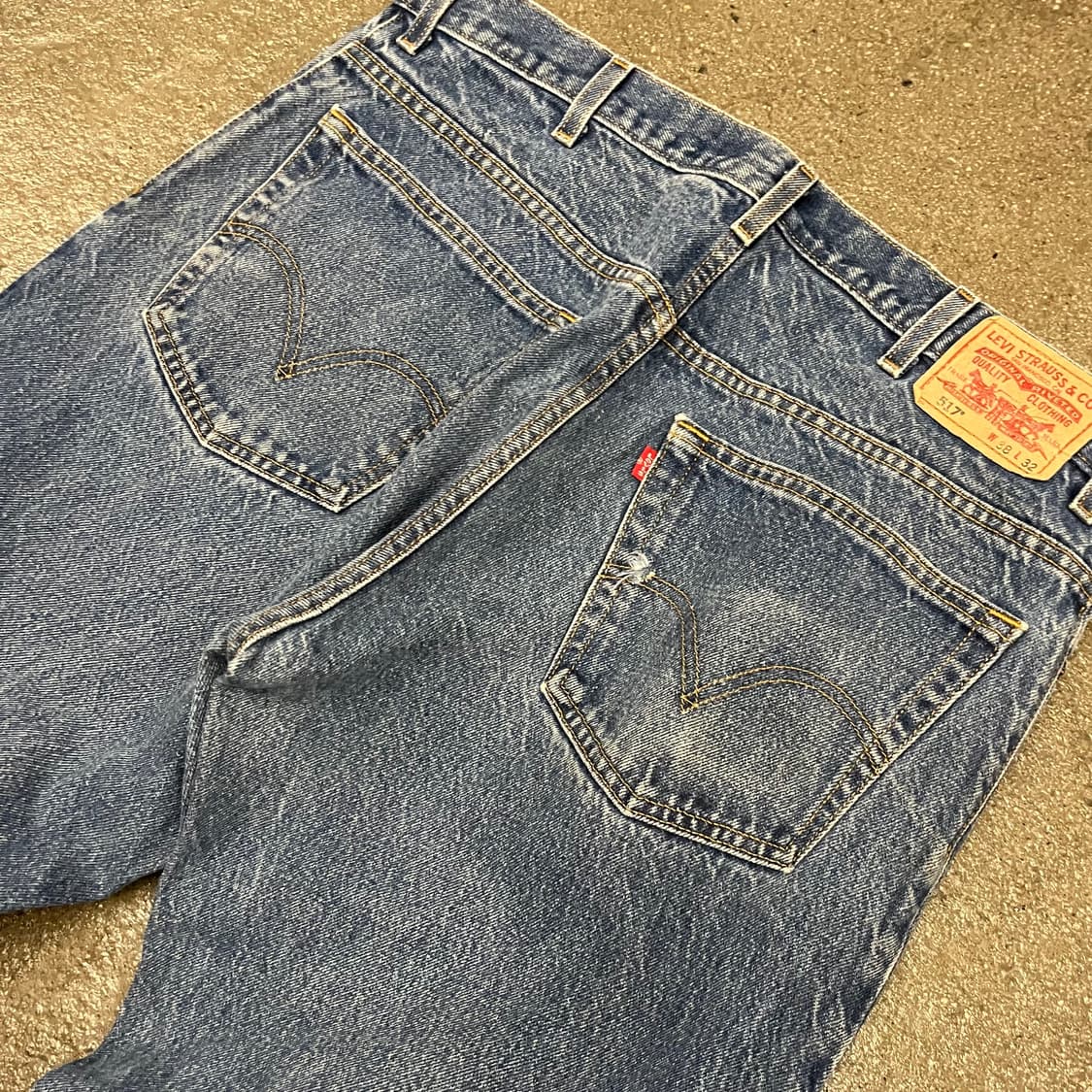 00s Levis517 데님 부츠컷 (37“) 상품이미지3