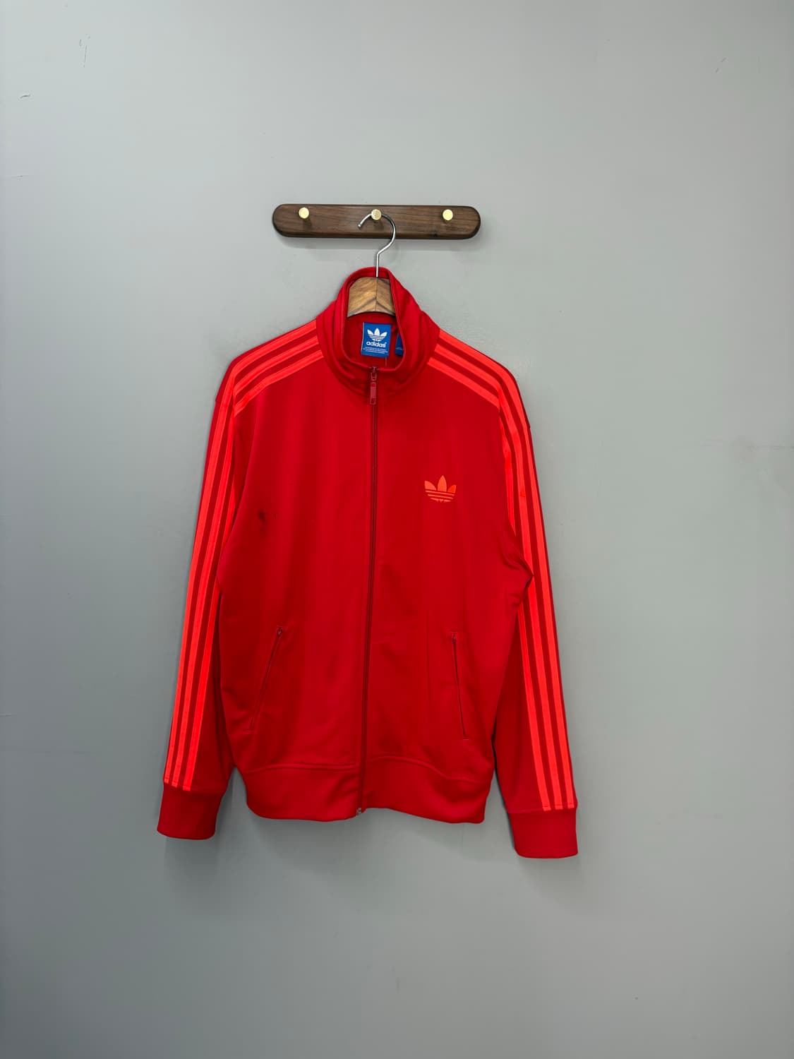 아디다스 파이어버드 레드형광 트랙탑 져지 A2761 상품이미지2