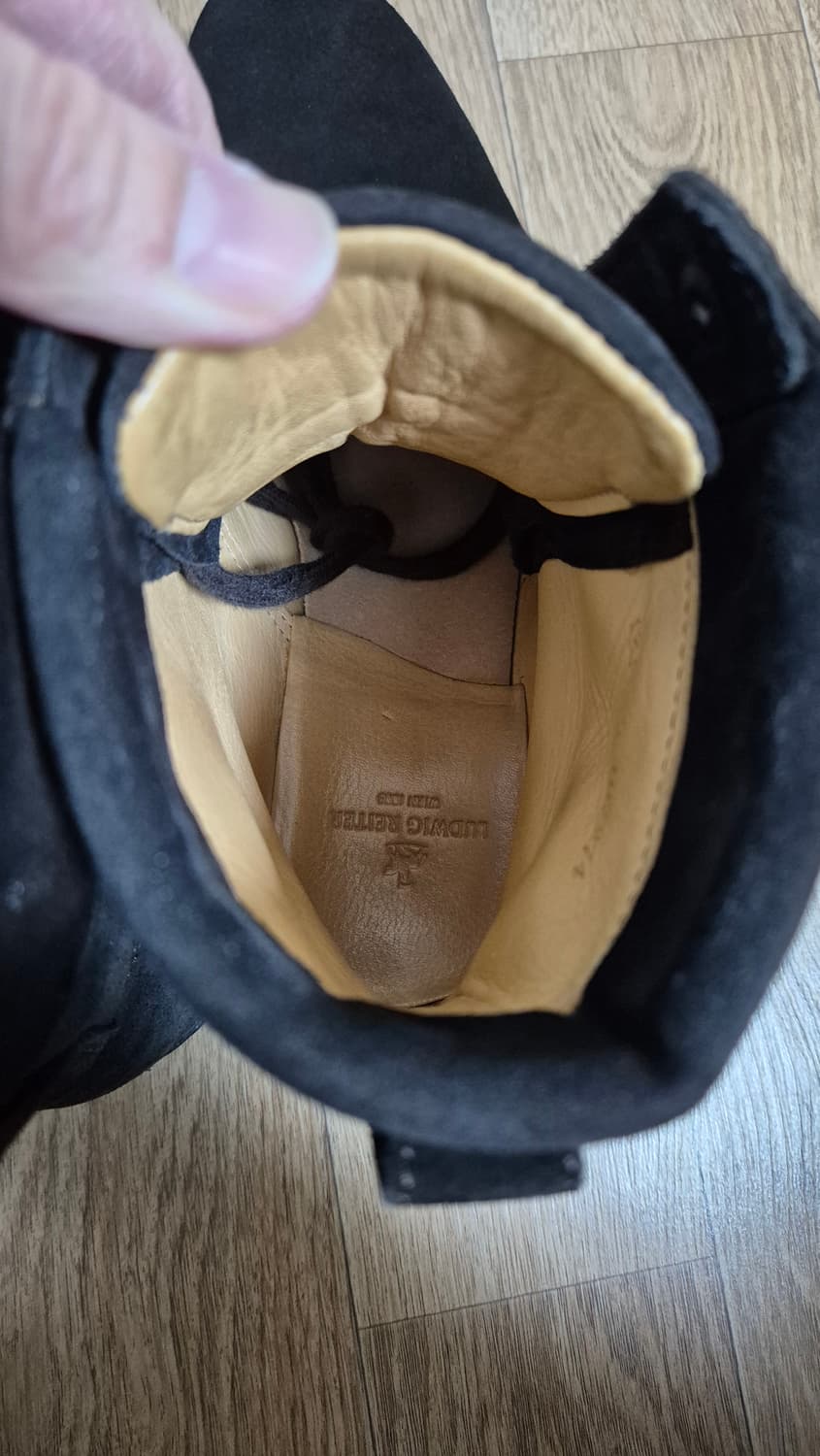 루드비히라이터 다크브라운 스웨이드 uk7사이즈(255사이즈) 상품이미지5