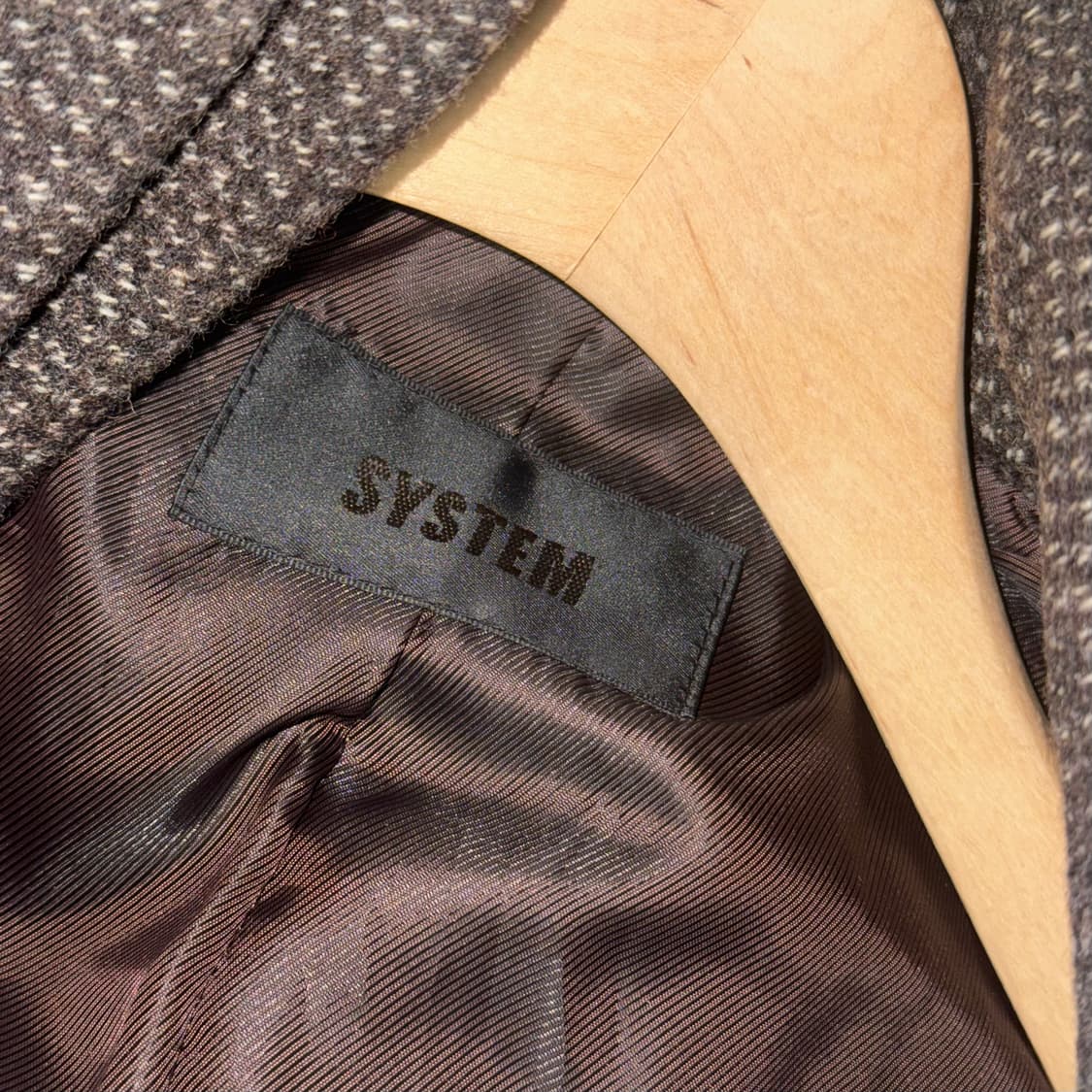 SYSTEM 코트 판매 상품이미지3