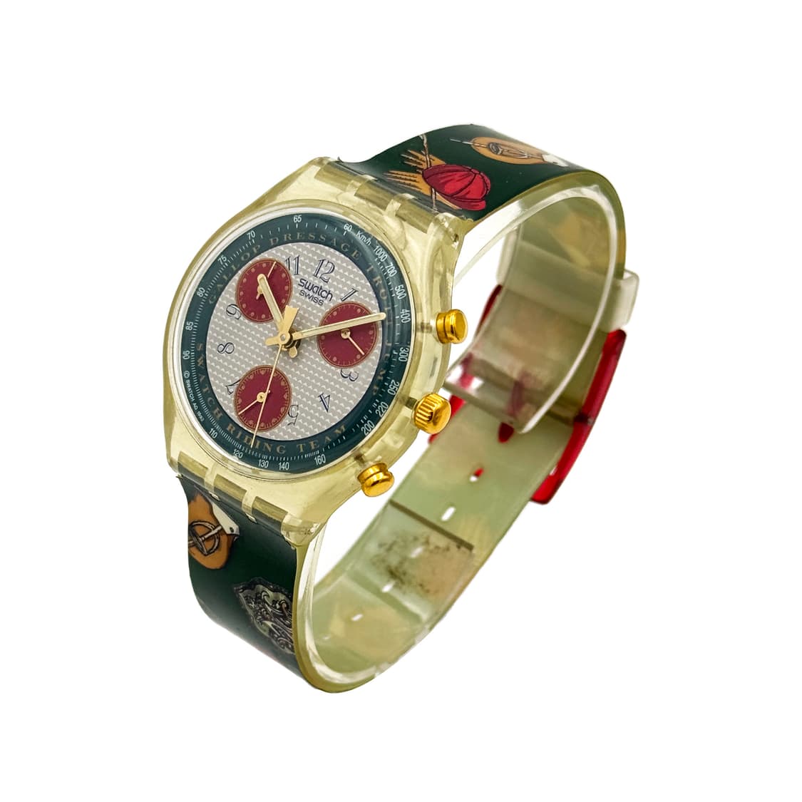 92년판) 빈티지 스와치 크로노 Riding star 상품이미지4