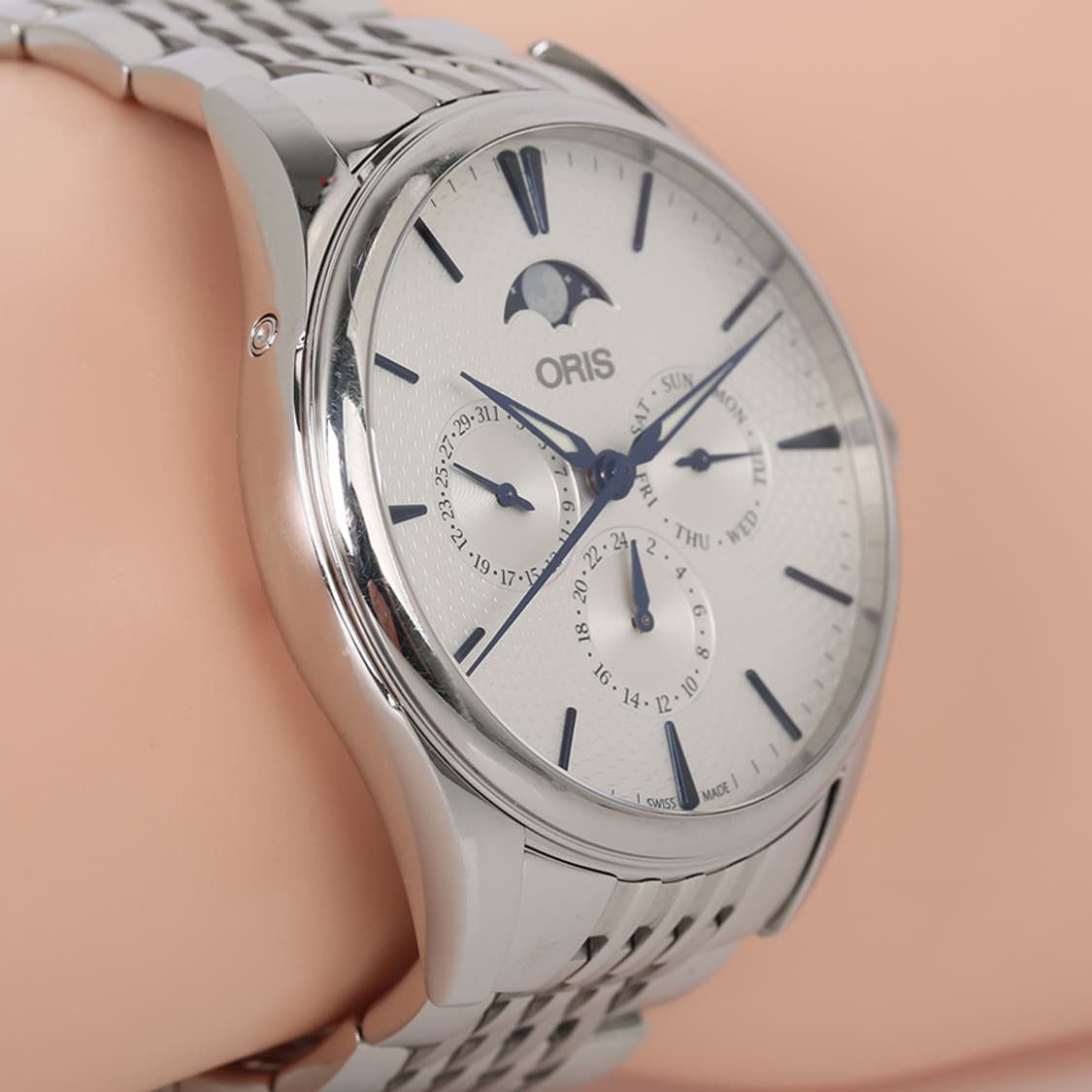 오리스 시계 아뜰리에 컴플리케이션 40mm 문페이즈 워치 상품이미지8