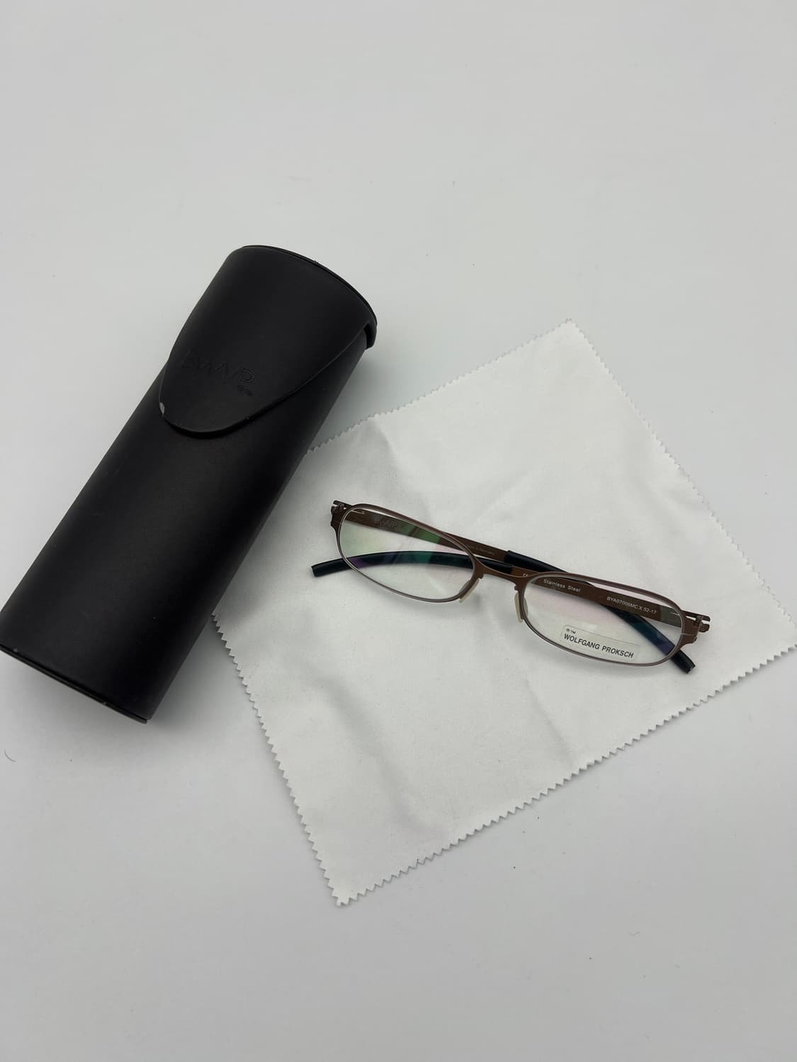 ByWP BYA07006MC 브라운 반무테 안경 상품이미지1