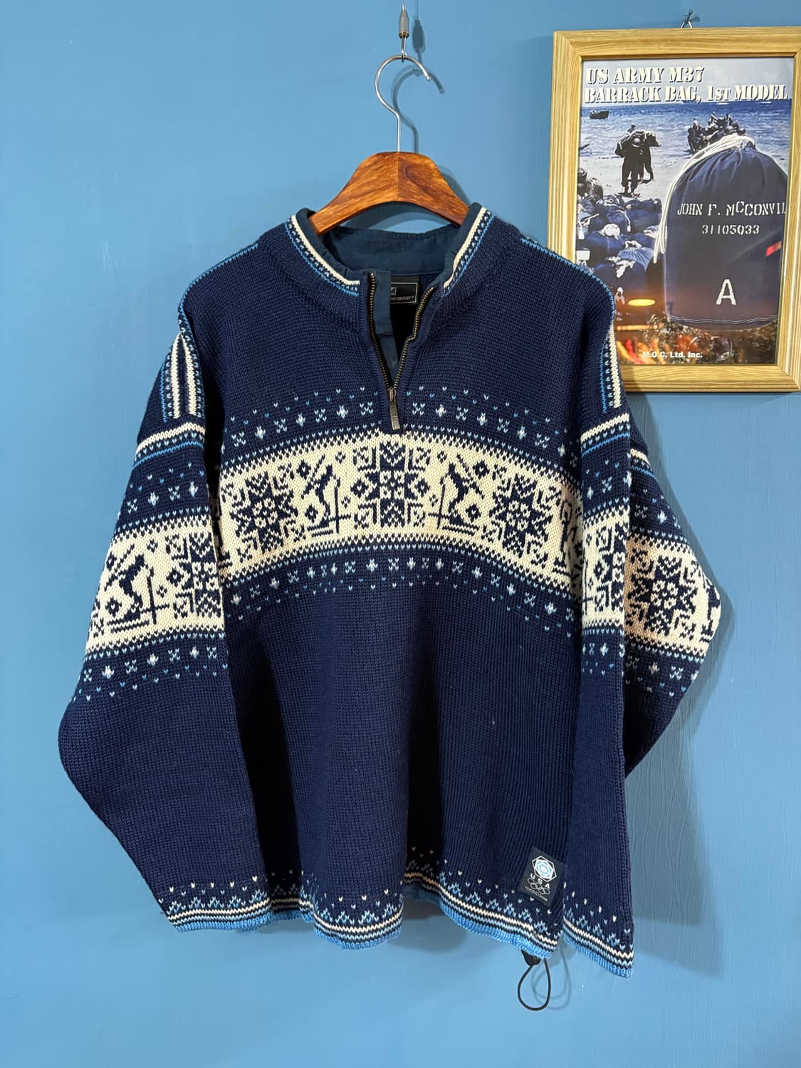 00’s Dale of Norway ski knit Sweater  상품이미지1