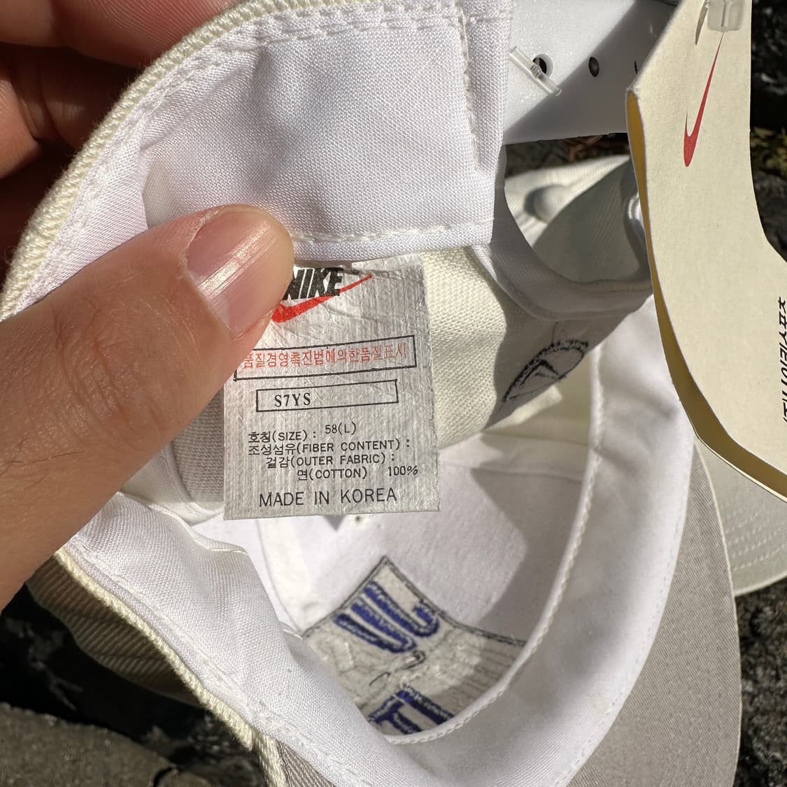 90's nike just do it deadstock cap 상품이미지5