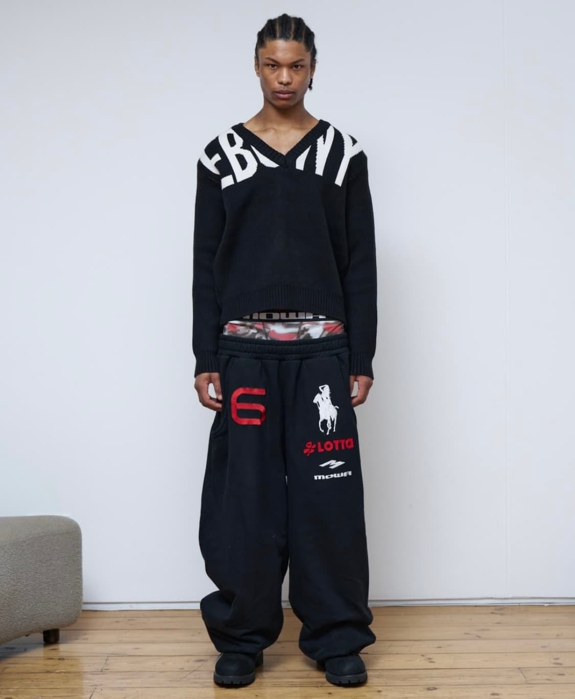 모와로라 스웻팬츠 S 상품이미지1