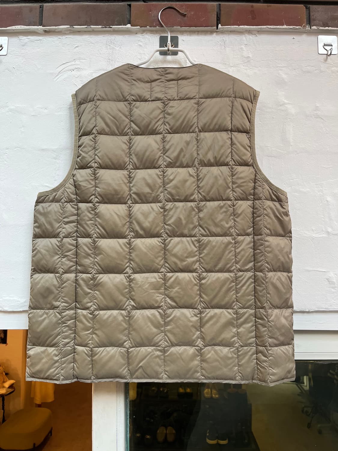 Taion 퀼팅 V넥 경량 패딩 조끼 베스트 2XL 상품이미지10