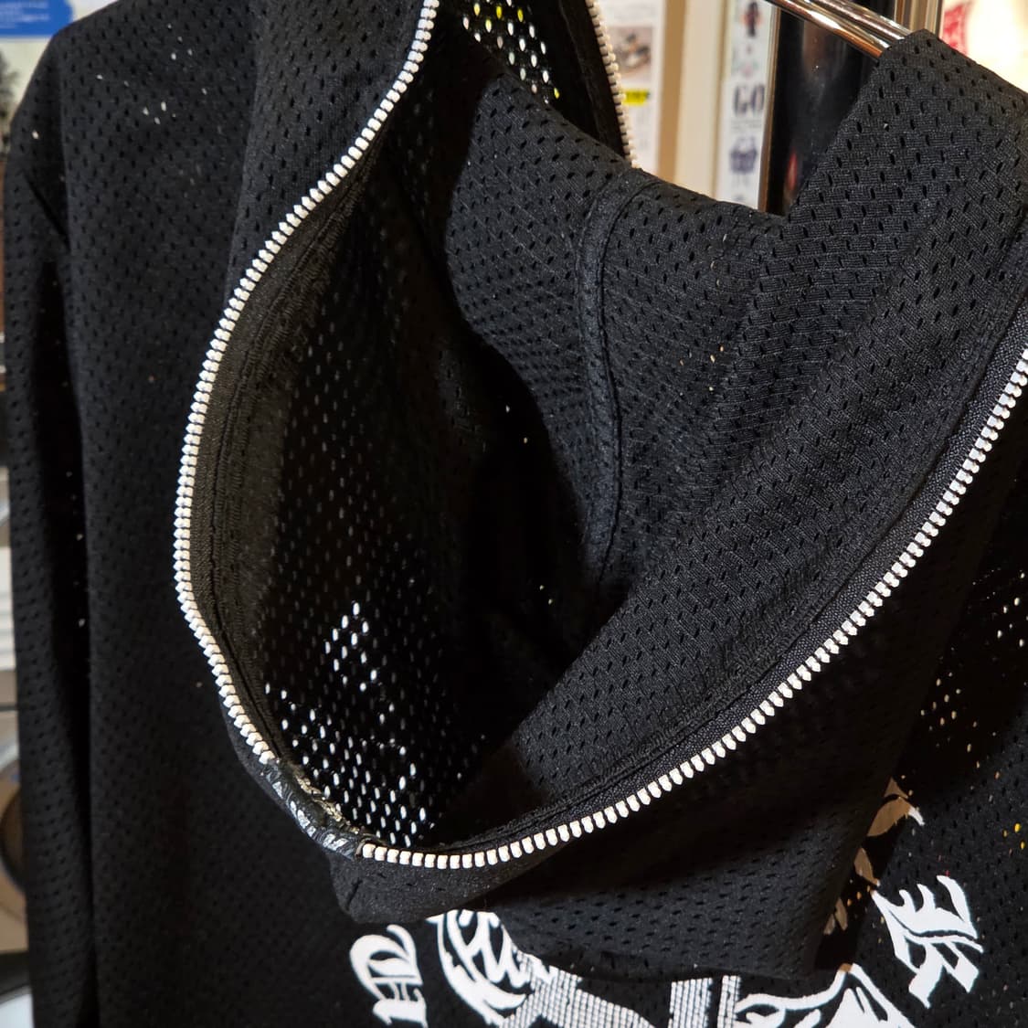 에어워크 메쉬 레터링 후드집업 상품이미지6