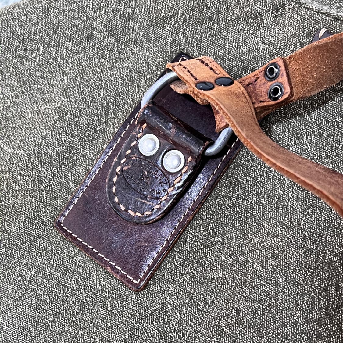 70s 스위스군 솔트앤페퍼 백팩 상품이미지10