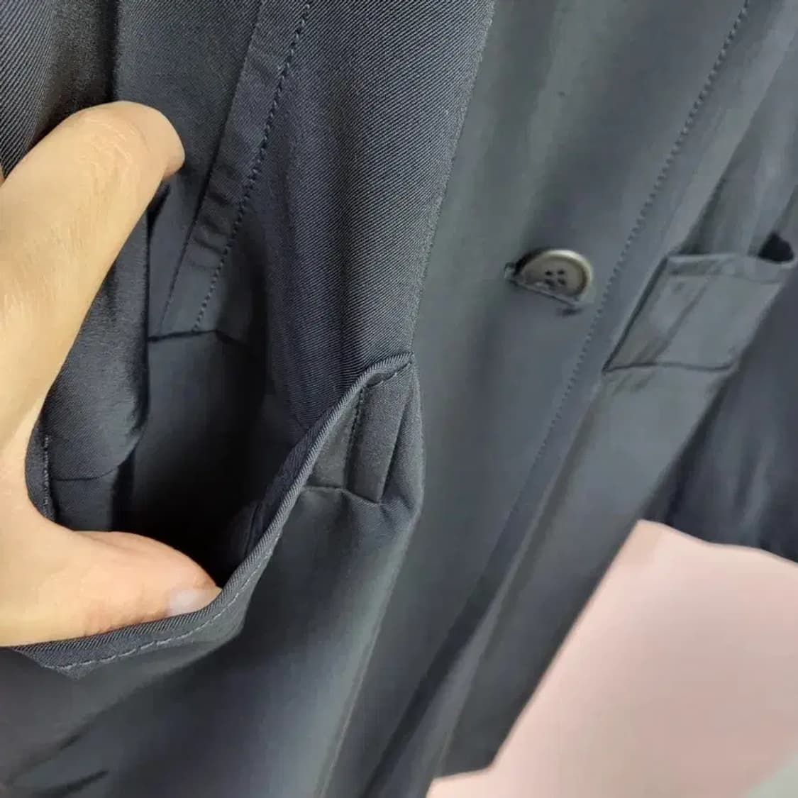 스포트막스 여성 블랙 트렌치 코트~66 상품이미지5