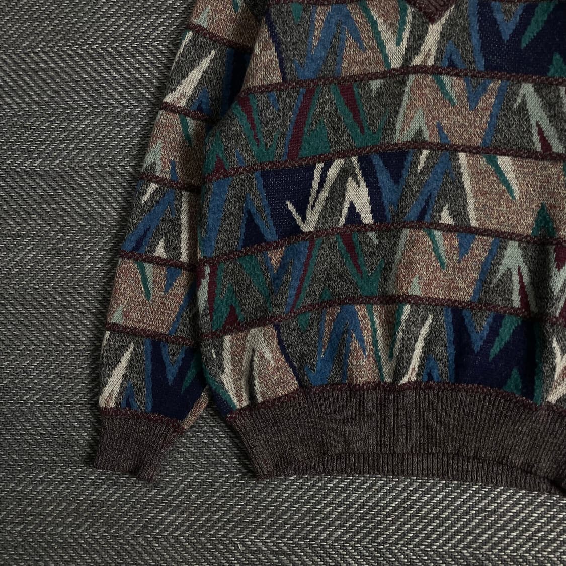 미쏘니 아카이브 패턴 디테일 스웨터y 2909 상품이미지4