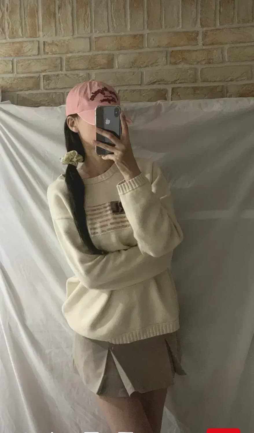 폴로성조기 니트,아이보리,L 상품이미지3