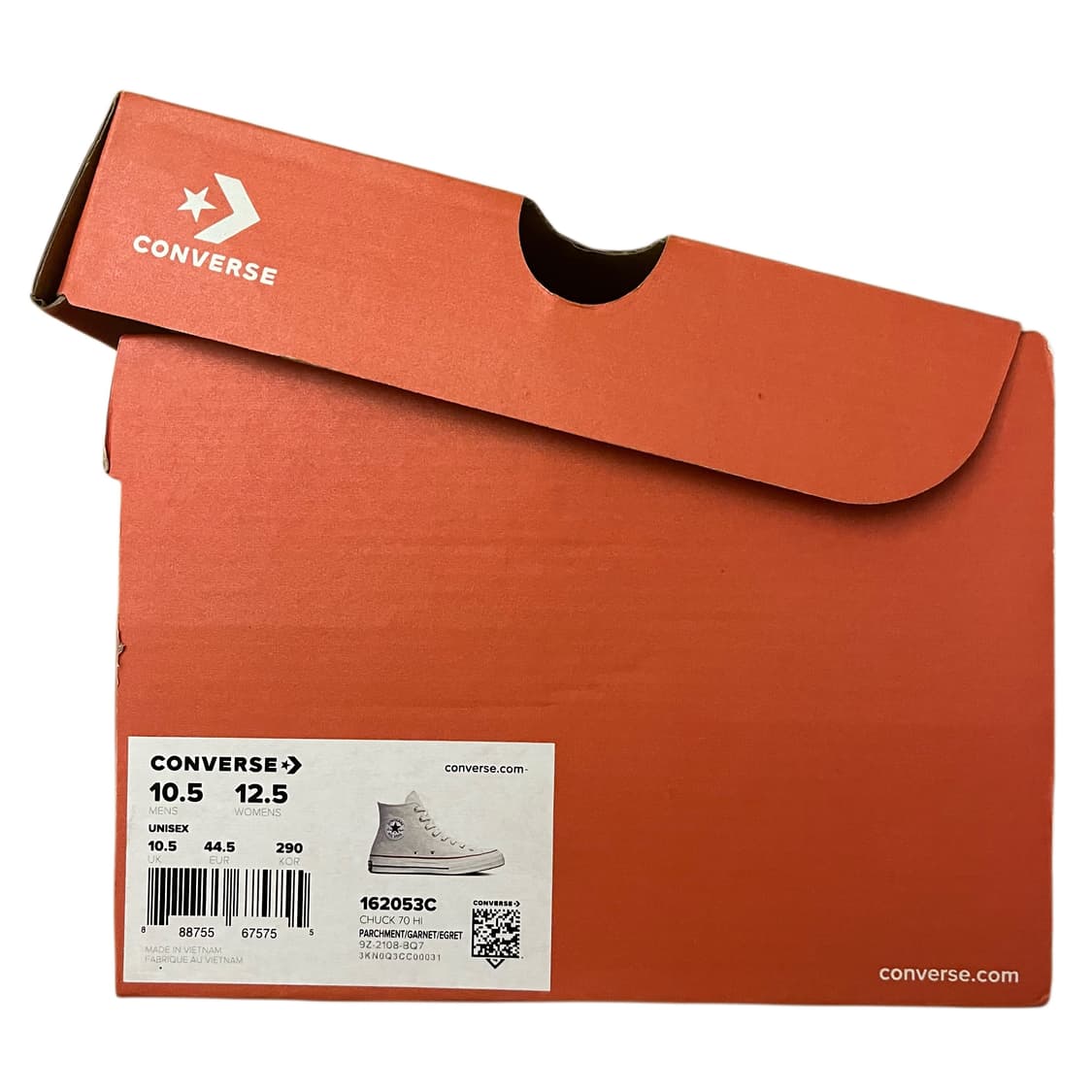 컨버스 척70 하이 파치먼트 290 새상품 상품이미지3